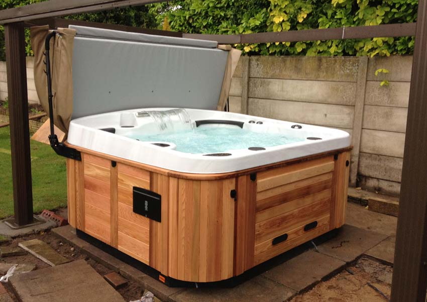Vantage Curve 5 Person Hot Tub Coast Spas Award Leisure Lincoln